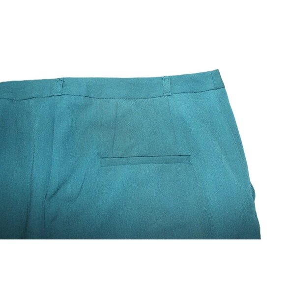 ASOS High Waisted Tapered Dress Pants in Teal - Size 14 (L) - Picture 6 of 12
